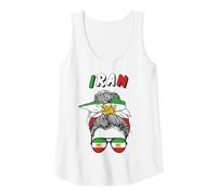 Femme Iran, Drapeau iranien, Fille iranienne, Femmes Filles iraniennes Débardeur