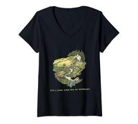 Femme It's a Long, Long Way to Tipperary 1912 Wartime Song Tribute T-Shirt avec Col en V