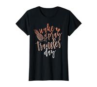 Femme IVF Ananas Transfert Jour Embabies Maternité T-Shirt Graphique avec Valeur