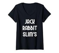 Femme Jack Rabbit Slim's T-Shirt avec Col en V