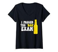 Femme J'Ai réussi l'examen du Bar T-Shirt avec Col en V