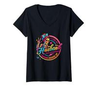 Femme J'aime Mon Mari mais Parfois J'Ai Envie de me retrouver T-Shirt avec Col en V