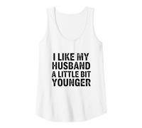 Femme J'aime Mon Mari Un Peu Plus Jeune Débardeur