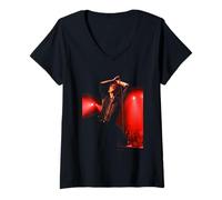 Femme Jarvis Cocker, Chanteur Principal de Pulp (1996) : Common People T-Shirt avec Col en V
