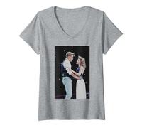 Femme Jason Donovan Kylie Minogue Royal Variety spécialement pour vous T-Shirt avec Col en V