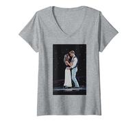 Femme Jason Donovan Kylie Minogue spécialement pour vous T-Shirt avec Col en V
