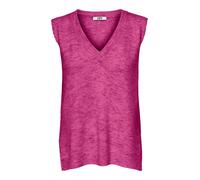 Femme JDY Gilet tricot Col rond Gilet sans manches Pull sans manches