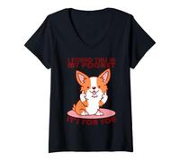 Femme Je l'ai trouvé dans ma Poche, C'est pour Vous Citation T-Shirt avec Col en V