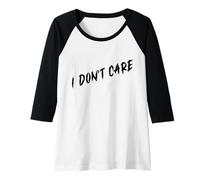 Femme Je m'en Fous Manche Raglan