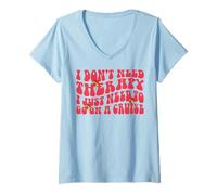 Femme Je n'ai pas besoin de thérapie, j'ai juste besoin de partir en croisière T-Shirt avec Col en V