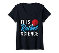 Femme Je ne joue pas toujours au tennis de table Oh Wait Yes I Do Ping Pong T-Shirt avec Col en V