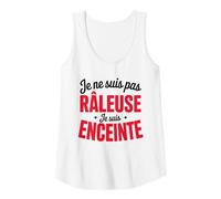 Femme Je Ne Râle Pas Grossesse Humour Maman Enceinte Raleuse Débardeur