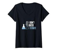 Femme Je n'imagine Pas Que Je Donne Un Titre à Funny Food Science Un Scientifique de l'alimentation T-Shirt avec Col en V