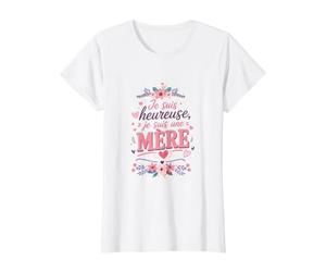Femme Je suis Heureuse Je suis Une mère T-Shirt Graphique avec Valeur