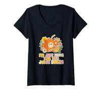 Femme Je suis Juste là pour The Juice Boxes Soccer Parent T-Shirt avec Col en V