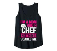 Femme Je suis Maman et Chef, Rien ne m'effraie Débardeur