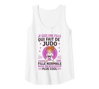 Femme Je suis Une Fille Qui Fait du Judo Normale mais Plus Cool Débardeur