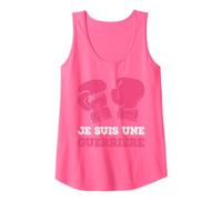 Femme Je suis Une guerrière Soutien Combat Cancer du Sein Débardeur