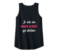 Femme Je suis Une Marie-Louise Qui déchire Humour Marie-Louise Débardeur
