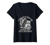 Femme Je Veux Que tu saches Que Quelqu'un s'intéresse à Funny Sarcasm T-Shirt avec Col en V