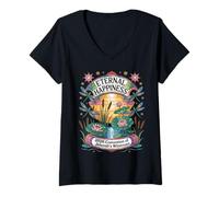 Femme Jehovah's Witness 2026 Convention Eternal Happiness JW ORG T-Shirt avec Col en V