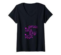 Femme J'espère Passer Le Reste de ma Vie avec toi en Arabe T-Shirt avec Col en V