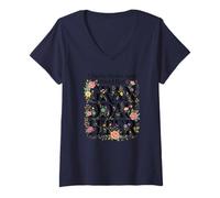 Femme J'étais Responsable, Puis J'Ai EU Une Petite-Fille T-Shirt avec Col en V