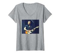 Femme Jim Corr de The Corrs Live Talk on Corners Era T-Shirt avec Col en V