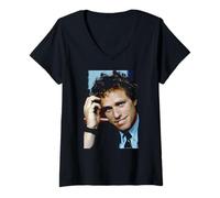 Femme Joe Kennedy Politicien démocrate 1985 par Michael Grecco T-Shirt avec Col en V