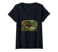 Femme John Everett Millais Ophelia T-Shirt avec Col en V