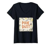 Femme Joli costume magique Pixie Dust pour garçons et filles T-Shirt avec Col en V