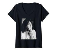 Femme Jon Anderson : Oui, Going for The One, 1977 T-Shirt avec Col en V