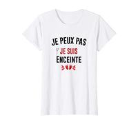 Femme J'peux Pas Je Suis Enceinte Grossesse Future Maman T-Shirt