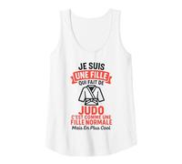Femme Judo Judoiste Judoka Je suis Une Fille Qui Fait du Judo Débardeur