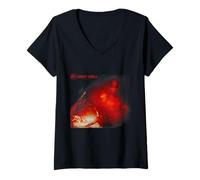 Femme Jurassic World Rebirth D-Rex Chase T-Shirt avec Col en V