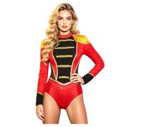 Femme Justaucorps Danse Classique Franges Bodysuit Leotard Ballet Rouge S