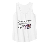 Femme K-Drama Encore Un Épisode Oppa Fan de Séries Coréennes Débardeur
