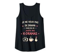 Femme K-Drama Pas De Drama dans Ma Vie KDrama Série Coréenne Débardeur