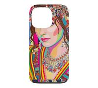 Femme Kabyle et Les Magnifiques Bijoux Kayle Coque pour iPhone 13 Pro