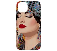 Femme Kabyle et Les Magnifiques Bijoux Kayle Coque pour iPhone 14 Plus