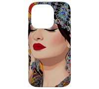 Femme Kabyle et Les Magnifiques Bijoux Kayle Coque pour iPhone 14 Pro