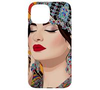 Femme Kabyle et Les Magnifiques Bijoux Kayle Coque pour iPhone 15