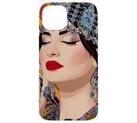 Femme Kabyle et Les Magnifiques Bijoux Kayle Coque pour iPhone 15 Plus