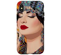 Femme Kabyle et Les Magnifiques Bijoux Kayle Coque pour iPhone X/XS