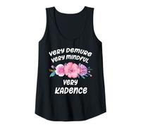Femme Kadence Nom Kadence personnalisé Very Demure Very Mindful Kadence Débardeur