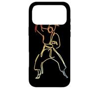 Femme Karateka Dessin Karate Girl Coque pour iPhone 17 Pro Max