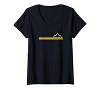 Femme Keene Valley, New York T-Shirt avec Col en V