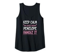 Femme Keep Calm and Let Penelope Handle It Chill Prénom Débardeur
