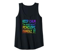 Femme Keep Calm and Let Penelope Handle It Chill Prénom Débardeur