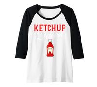 Femme Ketchup Queen Bottle Chips Sauce Tomate Manche Raglan
